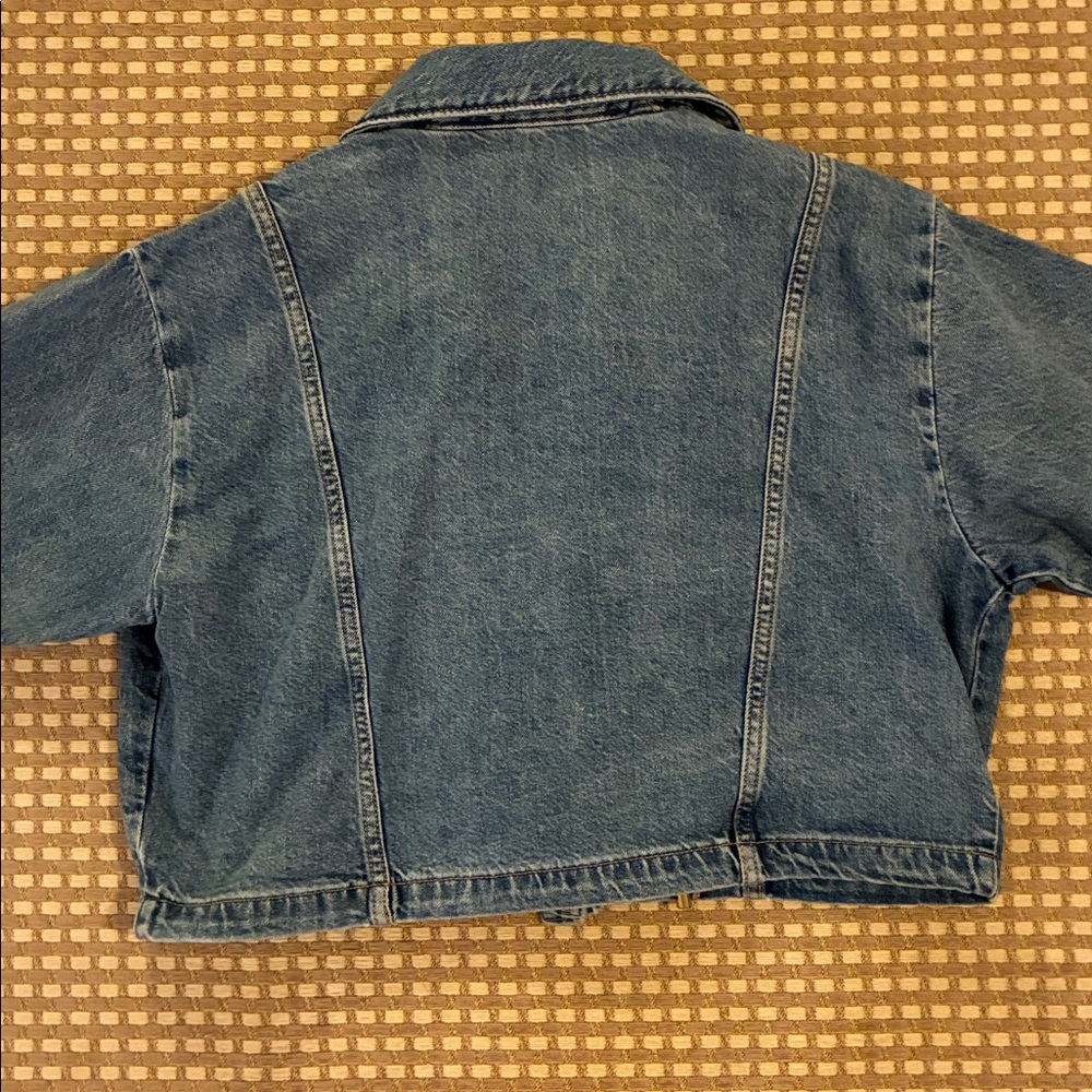 Zara denim top- worn once! - Picture 6 of 8